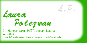 laura polczman business card